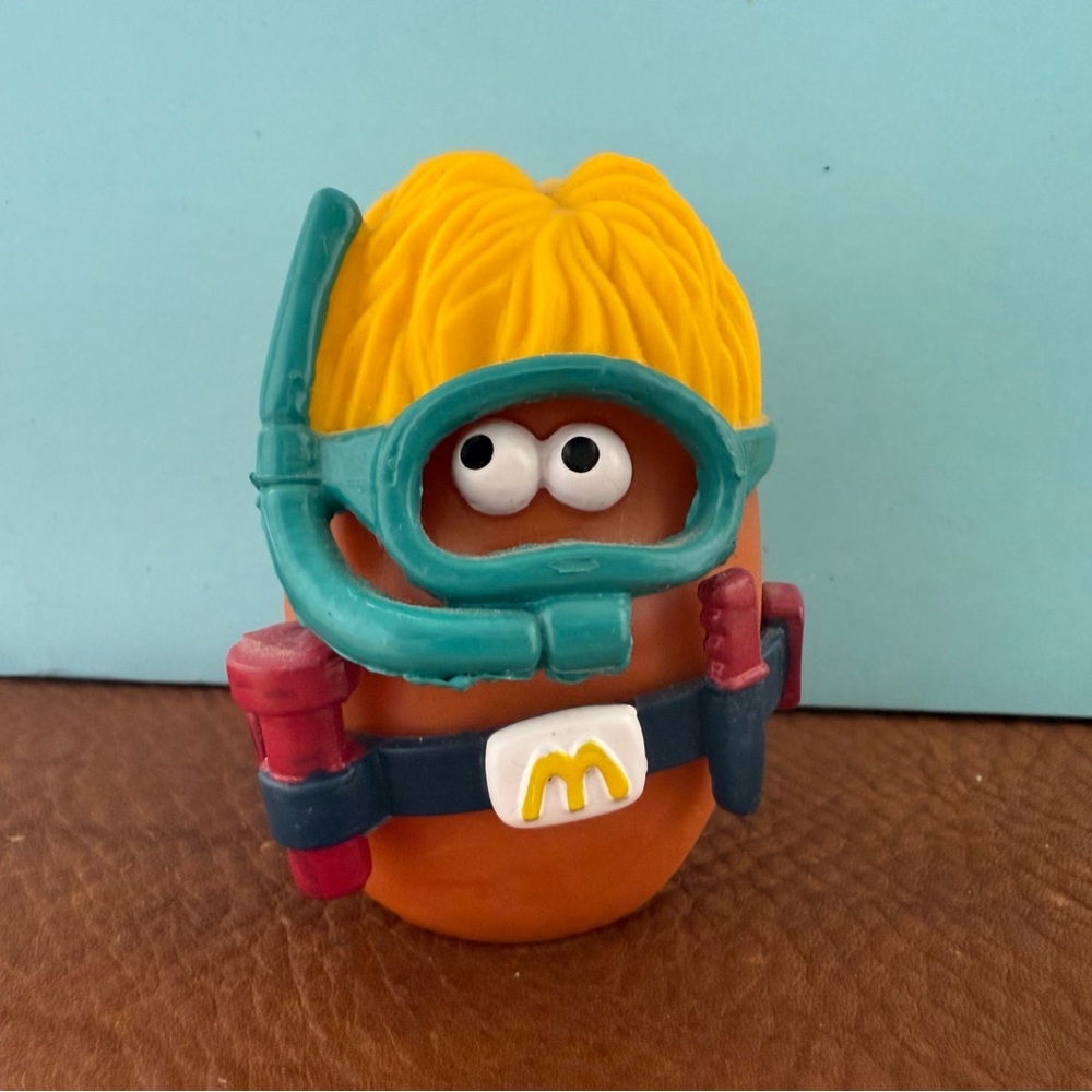 Vintage 1980’s McDonald's McNugget Buddy Scuba Diver-Snorkel McNugget